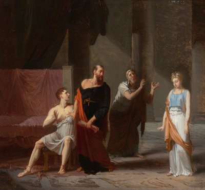 Antíoco y Estratonice de Jacques Antoine Vallin
